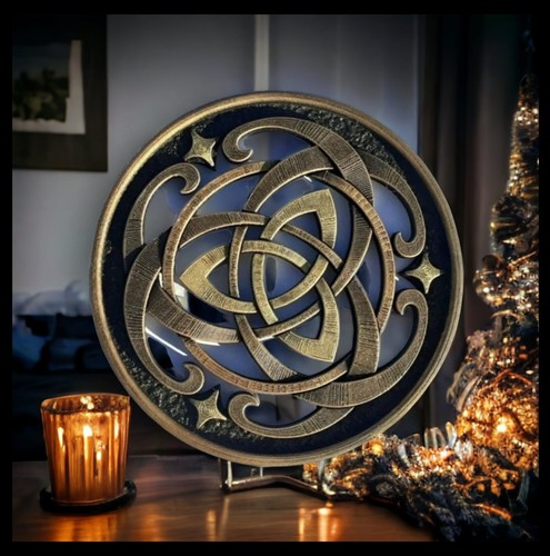 Triquetra wall art - triquetra,