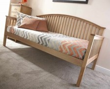 Madrid Oak Single Daybed Madrid shaker style graded
