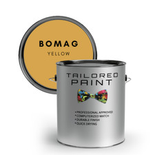 BOMAG YELLOW Roller Machinery 5L 1K Enamel Direct Gloss