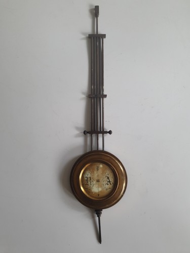 Antique wall clock pendulum - antique,
