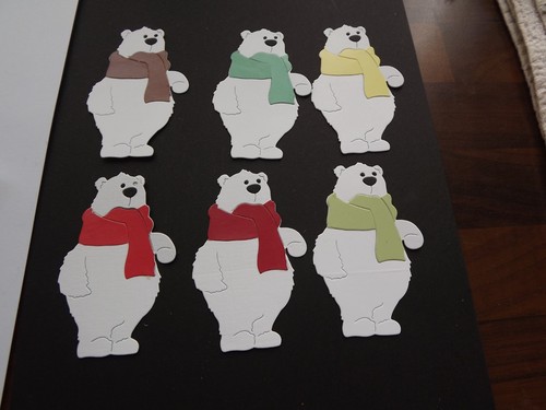 Die cuts christmas polar - cuts,