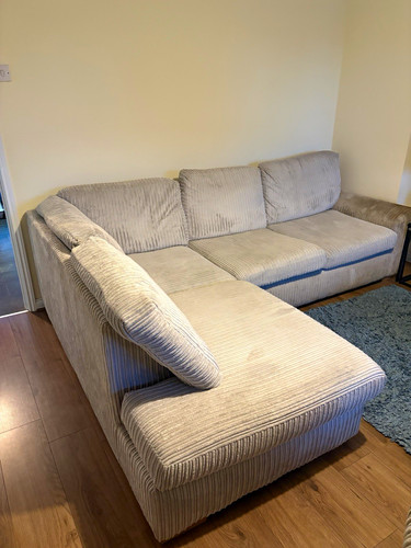 Dfs grey corner sofa seater - sofa, 5