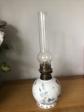 Porcelains Du Lys Royal Reproduction Of A XV111 Oil Lamp By Kakiemon Limoges 