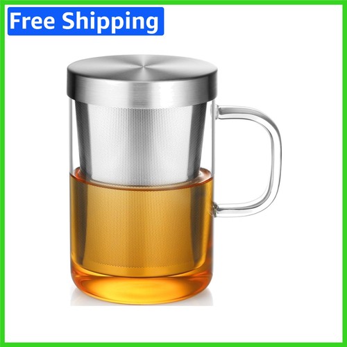 Luxury borosilicate tea mug - borosilicate,