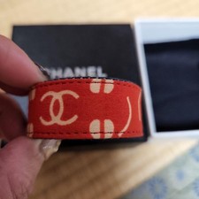 CHANEL Bangle Bracelet Denim