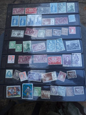 IRISH  STAMPS SMALL JOB LOT , 97 STAMPS OLDER AND RECENT, USED. UNCHECKED .