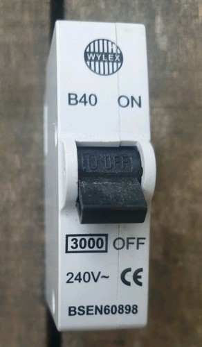 Wylex plug mcb - plug,
