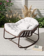 Garden Rocking Chair Rattan
