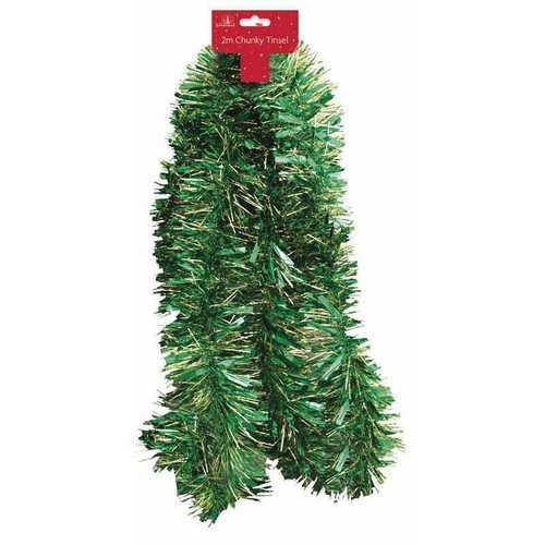 Chunky decoration tinsel - 2m,