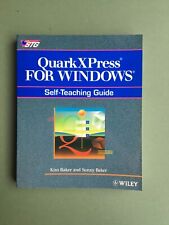 Vintage QuarkXPress for Windows guide from 1992