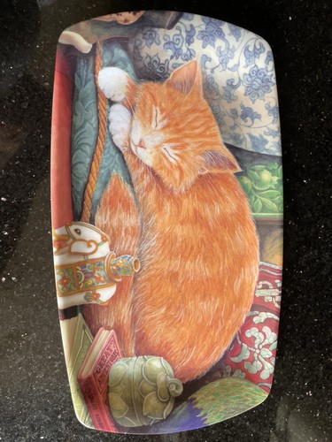 Wilscombe melamine ginger cat - wilscombe,