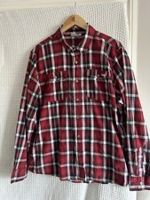 Lee Cooper Red Check Long