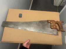 Vintages Spear & Jackson spearior 88 hand Saw 26”  7  tpi 1920s great etch. 