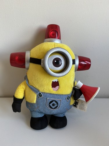 Minion bee fireman alarm - minion,