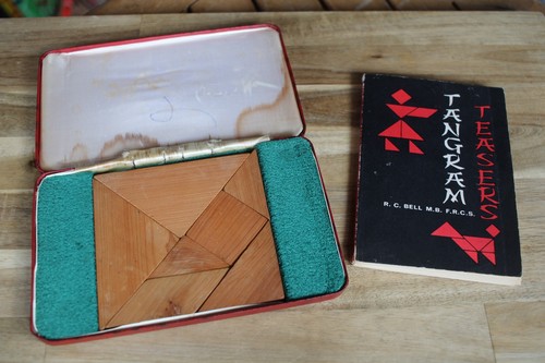 Vitnage wooden tangram puzzle - vitnage,