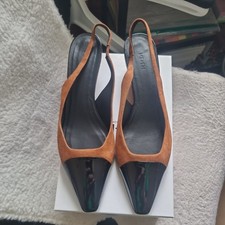 ME+EM Shoes Patent Kitten Heel