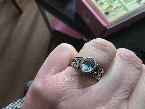 Ornate celtic sterling silver - sterling,