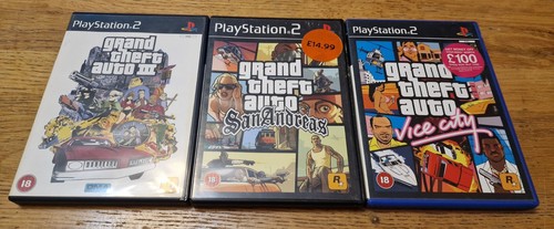 Gta ps2 games - 3x,