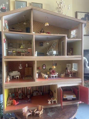 Vintage lundby dolls - lundby, house
