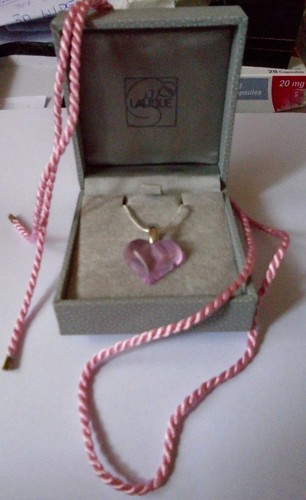 Lalique necklace pendant - necklace,