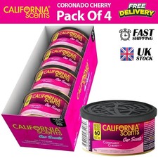 California Scents  Coronado Cherry (Pack of 4)  Adjustable Vented Lid, Tray of 4