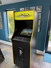 Pac- Man Themed Upright Arcade Machine - Retro Arcade 180cm High
