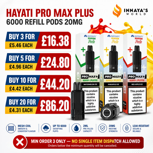 Hayati pro max plus 6000 - hayati,