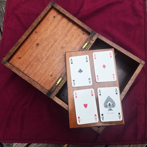Antique dovetailed bridge box - dovetailed,