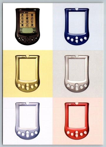 Palm pilot m100 postcard - palm,