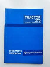 LEYLAND 270 TRACTOR OPERATORS