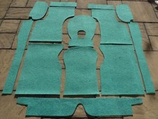 MORRIS MINOR 13 PART NEW PRE-CUT UNDERFELT SET