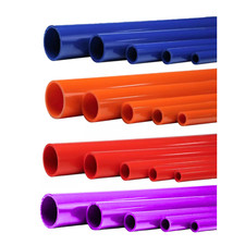 Pvc coloured pipe metric - pvc,