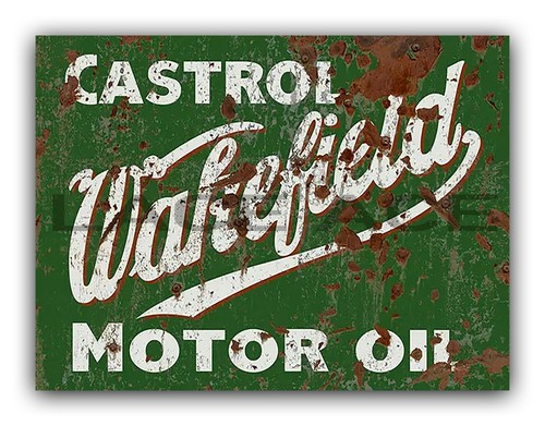 Retro style castrol wakefield - style,