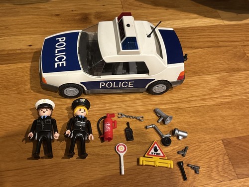 Playmobil 3904 police car - car, set