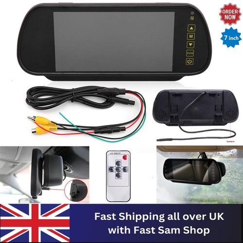 Lcd screen parking mirror - parking,