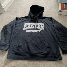 Exeter University Hoodie, Blue, Size Small