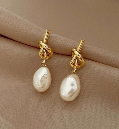 Woman 18k gold plated knot - woman,
