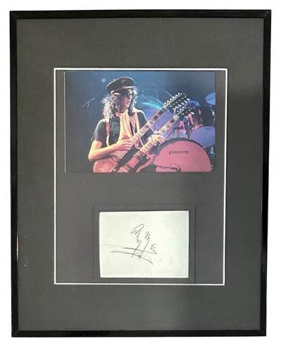 Framed original signed jimmy - framed,