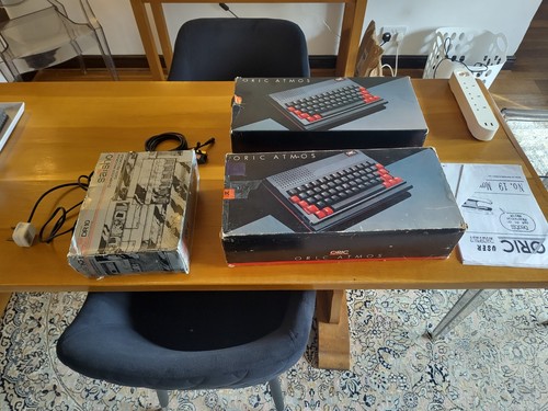 Oric atmos 48k home computer - oric,