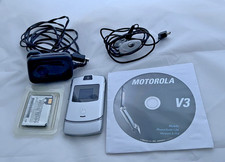 Motorola Razr V3 Silver Flip