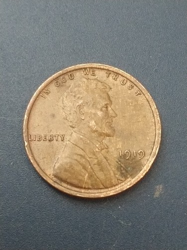 1919 lincoln wheat - cent, woody