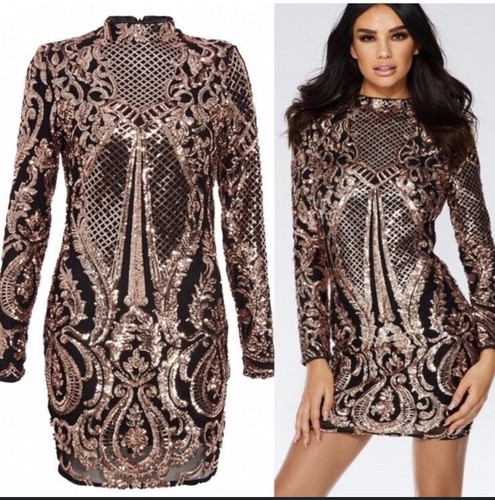 Nwt quiz sequin - bodycon, dress