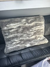 Dunelm Faux Fur Throw
