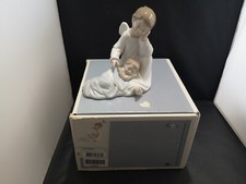 P851-LLADRO FIGURINE No06961 "MY GUARDIAN ANGEL" WITH BOX