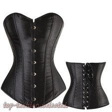 UK Sexy Ladies Black Boned