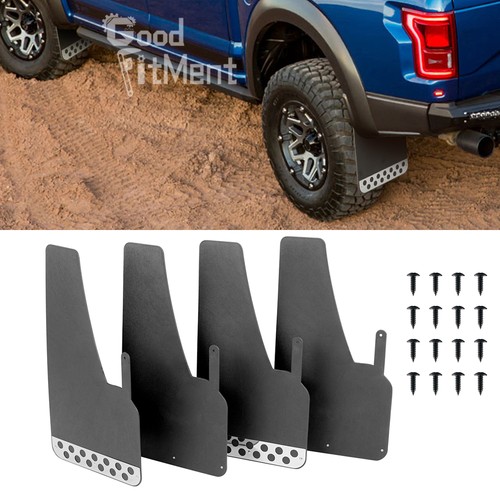 4pcs mud flaps black - mud,