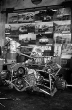 Ford Cosworth engine gearbox