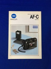 Catalog Minolta AF-C Camera
