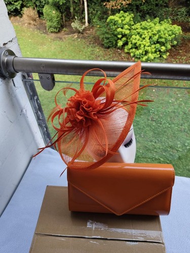 Fascinator and bag
