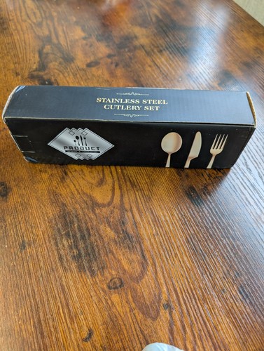 Gold stainless steel cutlery - stainless,